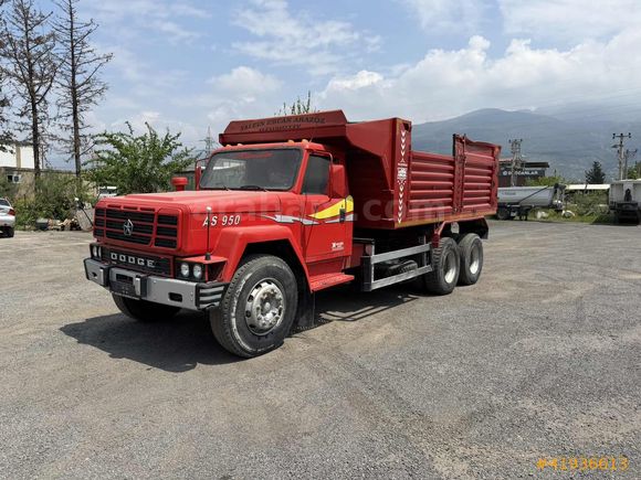 2001 MODEL DODGE AS 950 SÜPER HATASIZ TEMİZ DAMPERLİ