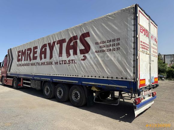 2009 MODEL FRUEHAUF MARKA 13.60 TENTELİ TULUM KAYAR