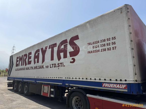 2009 MODEL FRUEHAUF MARKA 13.60 TENTELİ TULUM KAYAR