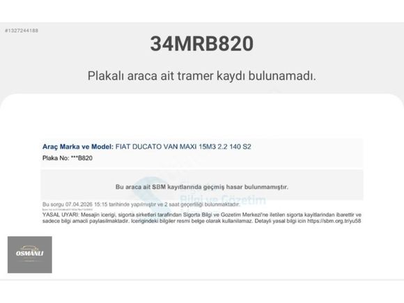 OSMANLI MOTORS"35 BİNDE GÜVENLİK PAKET