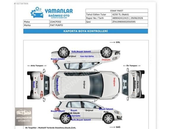2008 FİAT PUNTO 1.3 MULTİJET ACTİVE