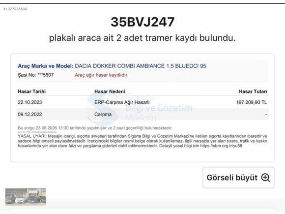 2021 MODEL 1.5 DİZEL 163 BİNDE
