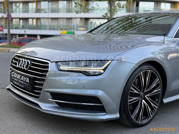 ÇANKAYA MOTORS DAN-HATASIZ BOYASIZ - AUDI -A7 -S LINE-ÇİFT NAVG-