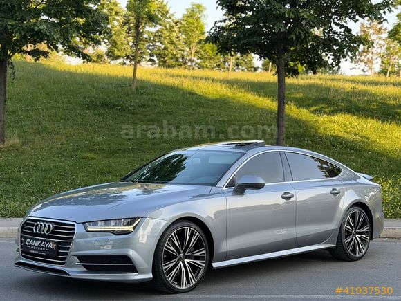ÇANKAYA MOTORS DAN-HATASIZ BOYASIZ - AUDI -A7 -S LINE-ÇİFT NAVG-
