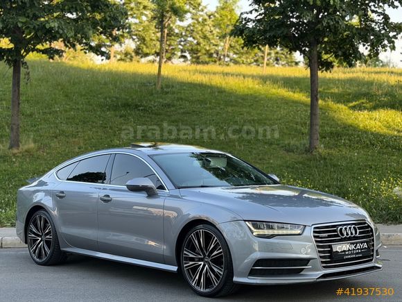 ÇANKAYA MOTORS DAN-HATASIZ BOYASIZ - AUDI -A7 -S LINE-ÇİFT NAVG-
