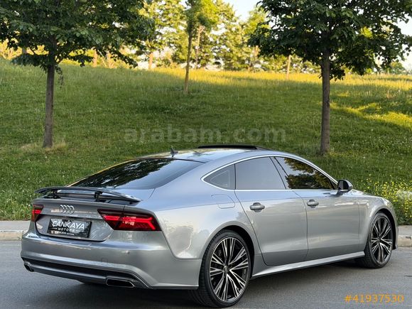 ÇANKAYA MOTORS DAN-HATASIZ BOYASIZ - AUDI -A7 -S LINE-ÇİFT NAVG-