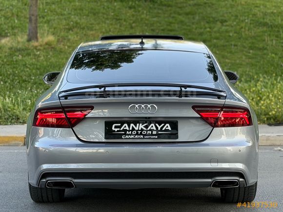ÇANKAYA MOTORS DAN-HATASIZ BOYASIZ - AUDI -A7 -S LINE-ÇİFT NAVG-