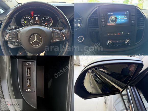 ÖZSAĞLAM'dan 2020 Vito 119 SelectPlus 57binde-Boyasız-Çift Sürgü