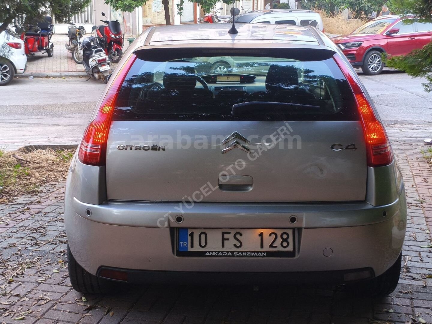 Galeriden Citroen C4 1.6 HDi SX 2009 Model Antalya 183.000 km Gri 4