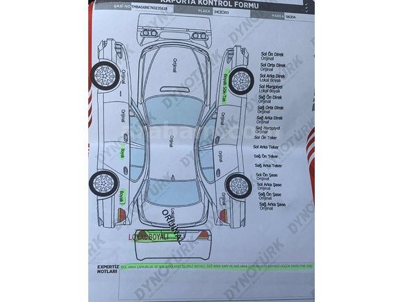 2019 model Skoda Octavia 328 bin km Dizel Otomatik