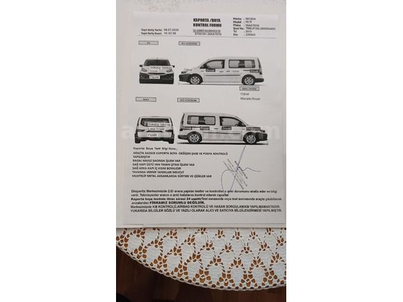 Sahibinden Skoda Yeti 1.2 TSI Active 2011 Model