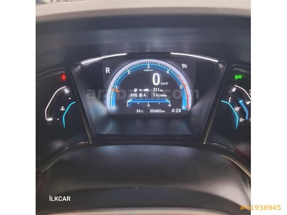 2019 MY HONDA CIVIC ELEGANCE BAKIMLI 54.825 KM