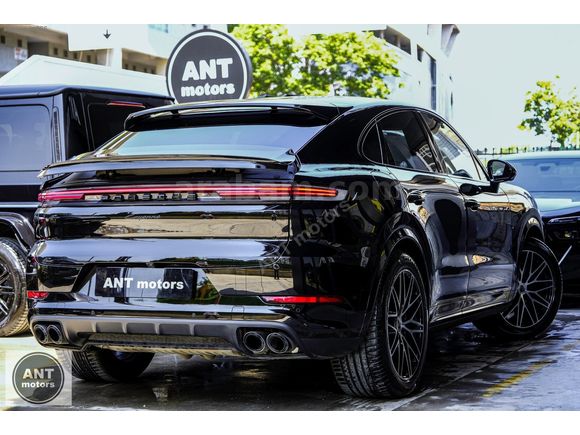BAYİ 2025 PORSCHE CAYENNE COUPE 30 BLACK EDITION+AKS+CHRONO+BOSE