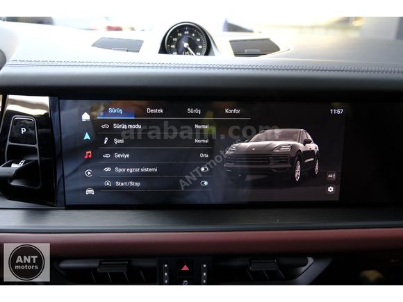 BAYİ 2025 PORSCHE CAYENNE COUPE 30 BLACK EDITION+AKS+CHRONO+BOSE