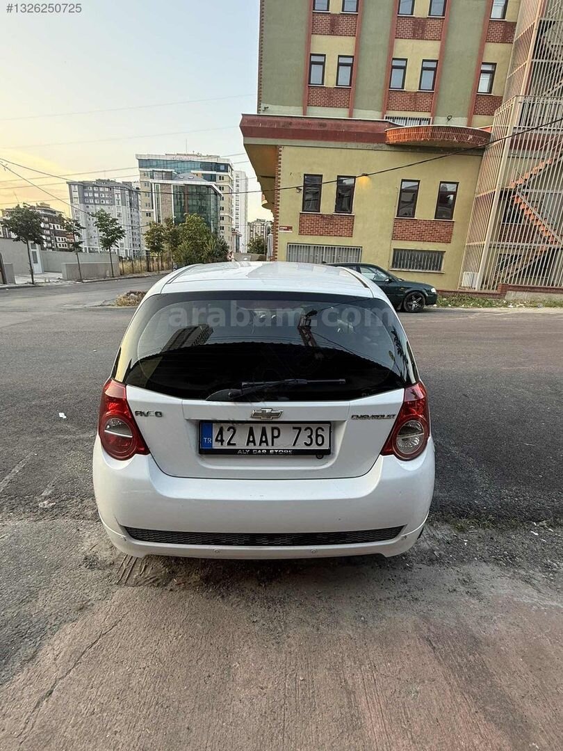 Galeriden Chevrolet Aveo 1.2 LS 2011 Model Samsun 200.000 km Beyaz 6