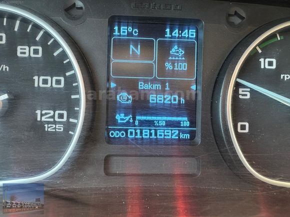 BURAK OTOMOTİV'DEN KLİMALI 2017 MODEL 4142-D CARGO 6.800 SAAT