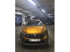 Sahibinden Dacia Sandero Stepway 1.0 Tce Prestige 2021 Model Zonguldak 125.000 km Turuncu