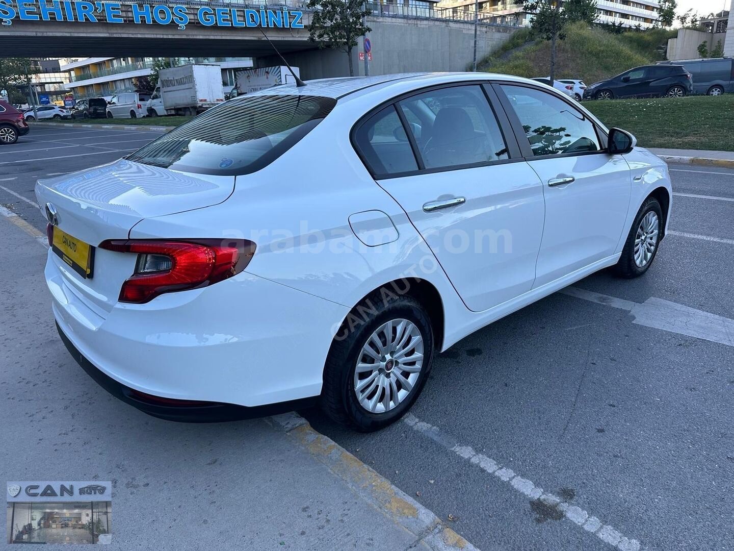 Galeriden Fiat Egea 1.6 Multijet Easy 2023 Model İstanbul 117.000 km Beyaz 7