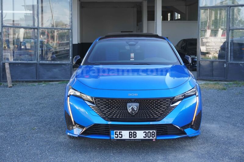 Galeriden Peugeot 308 1.2 PureTech GT 2022 Model Samsun 75.000 km Mavi