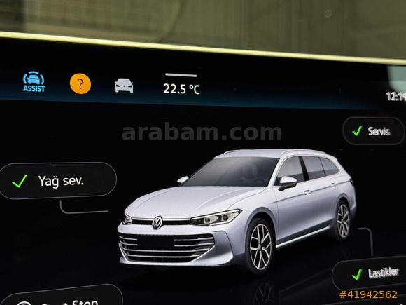 BEY-CARS 2025 PASSAT VARİANT 1.5ETSI IMPRESSİON 13.500KM BOYASIZ