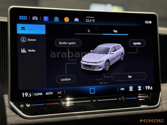 BEY-CARS 2025 PASSAT VARİANT 1.5ETSI IMPRESSİON 13.500KM BOYASIZ