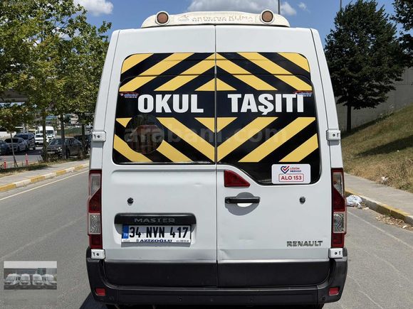 AZİZOĞLU'DAN 2011 RENAULT MASTER 17+1 OKUL TAŞITI 240 BİNDE