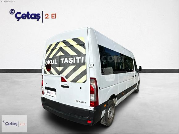 ÇETAŞ RENAULT'DAN 2020 MASTER 2.3 DCI ELEGANCE 16+1 OKUL %20 KDV