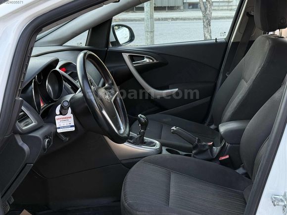 2012 MODEL OPEL ASTRA 1.6 EDİTON BEYAZ MASRAFSIZ