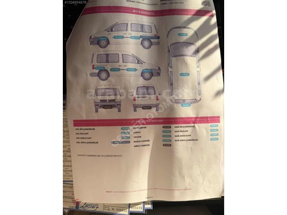 2019 TİTANYUM PLUS OTOMOBİL RUHSATLI HATASIZ
