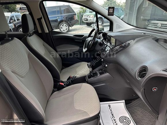 97.000KM COURİER 1.5 TDCI 100HP TİT.PLUS+ISITMA+BEJ+FULL
