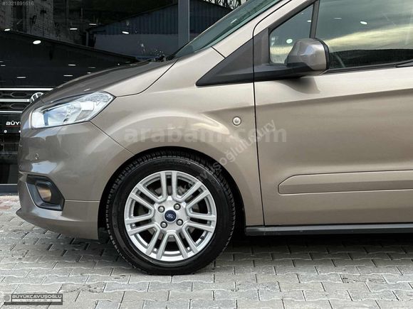97.000KM COURİER 1.5 TDCI 100HP TİT.PLUS+ISITMA+BEJ+FULL