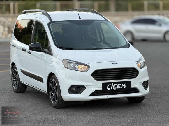 "ÇİÇEK" 2023 ÇIKIŞLI COURİER TPLUS 35*** KM HATASIZ BOYASIZ