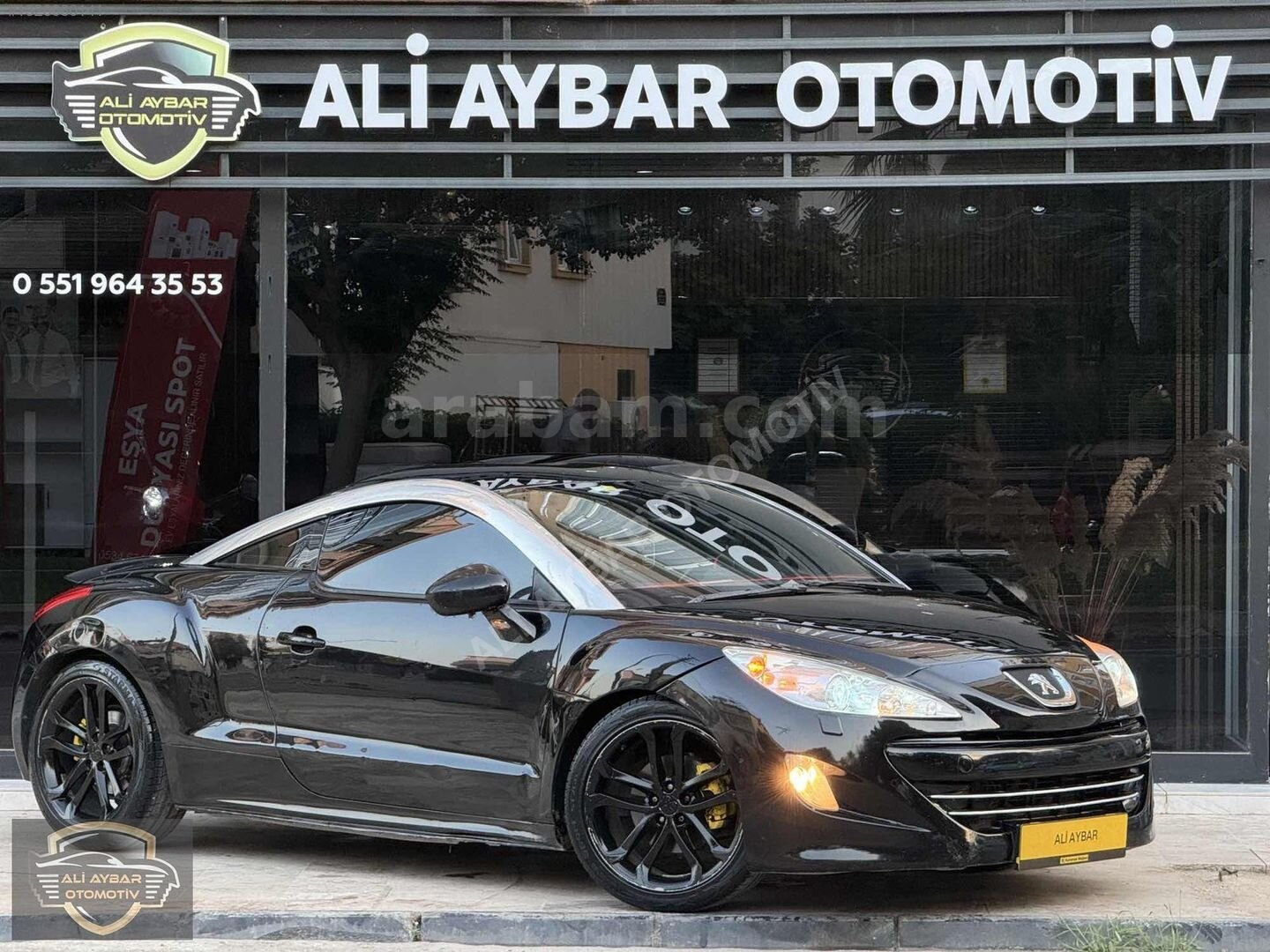 Galeriden Peugeot RCZ 1.6 THP Yearling 2011 Model Antalya 235.000 km Siyah 2