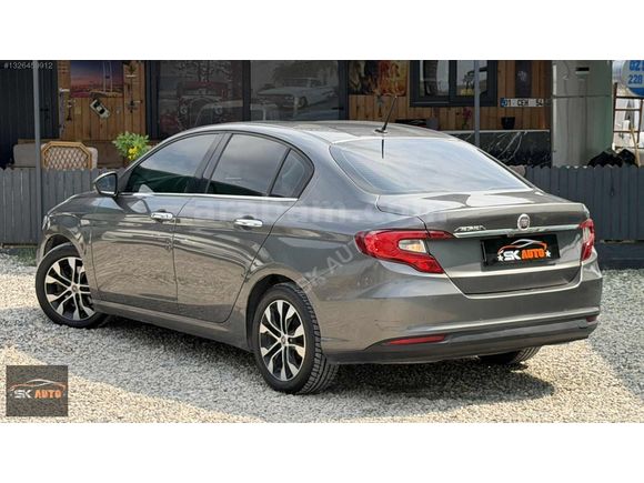 2016 FIAT EGEA LOUNGE 1.4LPG DEĞİŞENSİZ+BAKIMLI