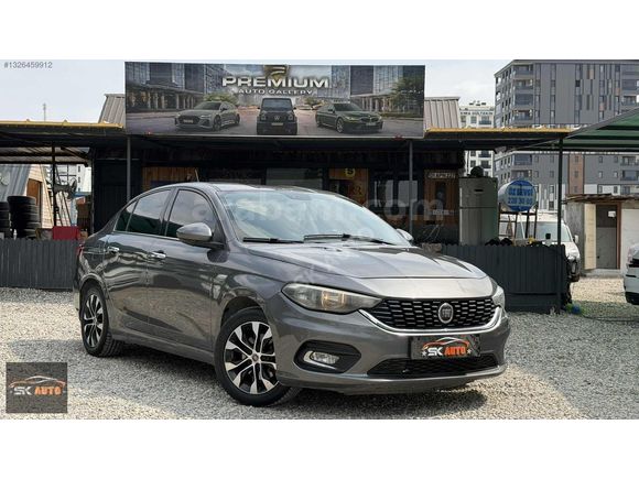 2016 FIAT EGEA LOUNGE 1.4LPG DEĞİŞENSİZ+BAKIMLI