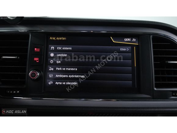 KOÇ ASLAN'DAN / 390 BİN PEŞİNATLA LEON EXCELLENCE 1.6 TDİ DSG