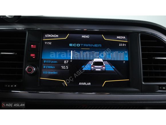 KOÇ ASLAN'DAN / 390 BİN PEŞİNATLA LEON EXCELLENCE 1.6 TDİ DSG