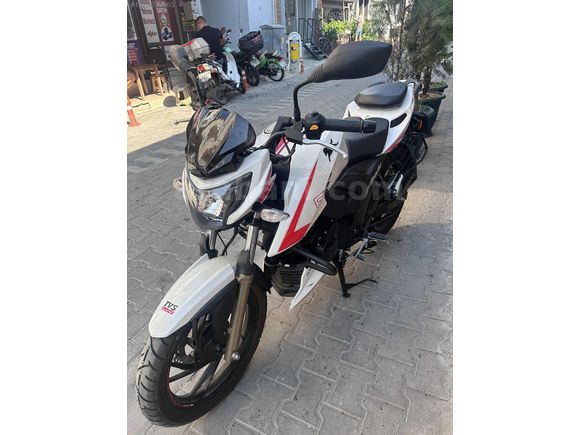 EKER den/ TVS APACHE RTR 200Fİ/İKİNÇİ EL PLAKALI SIFIR MOTOR