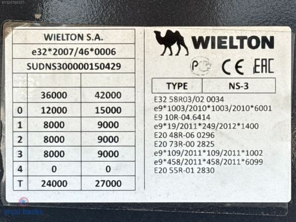 ERÇAL*Sıfır* 2025 Wielton Yarı Midilli/K.Ç-K.P-L.M-Mega Master