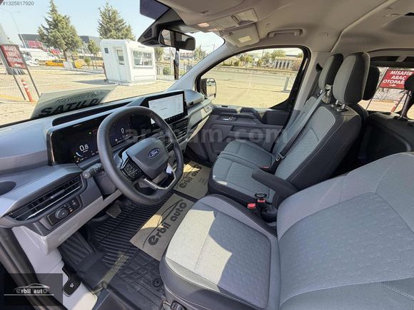ERBİL AUTO'DAN 2026 FORD CUSTOM 8+1 OTOMOBİL OTM KAPI-CAM TAVAN
