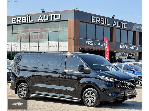 ERBİL AUTO'DAN 2026 FORD CUSTOM 8+1 OTOMOBİL OTM KAPI-CAM TAVAN