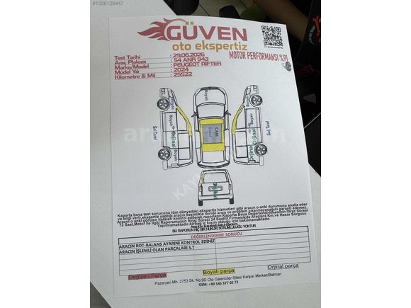 KAYNAR AUTO'DAN RİFTER GT EMSALSİZ