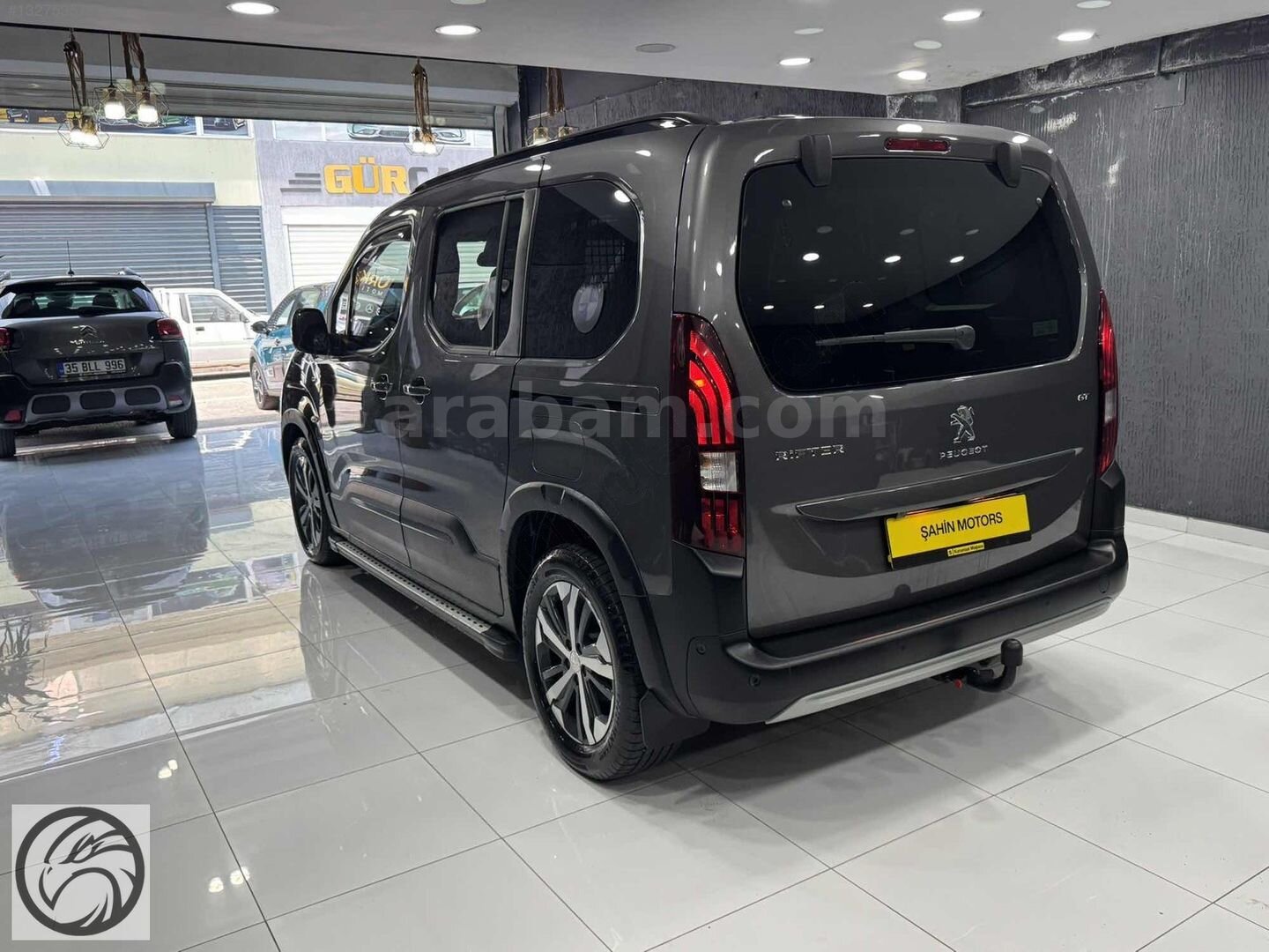 Galeriden Peugeot Rifter 1.5 BlueHDI GT 2023 Model Bursa 53.000 km Füme 3