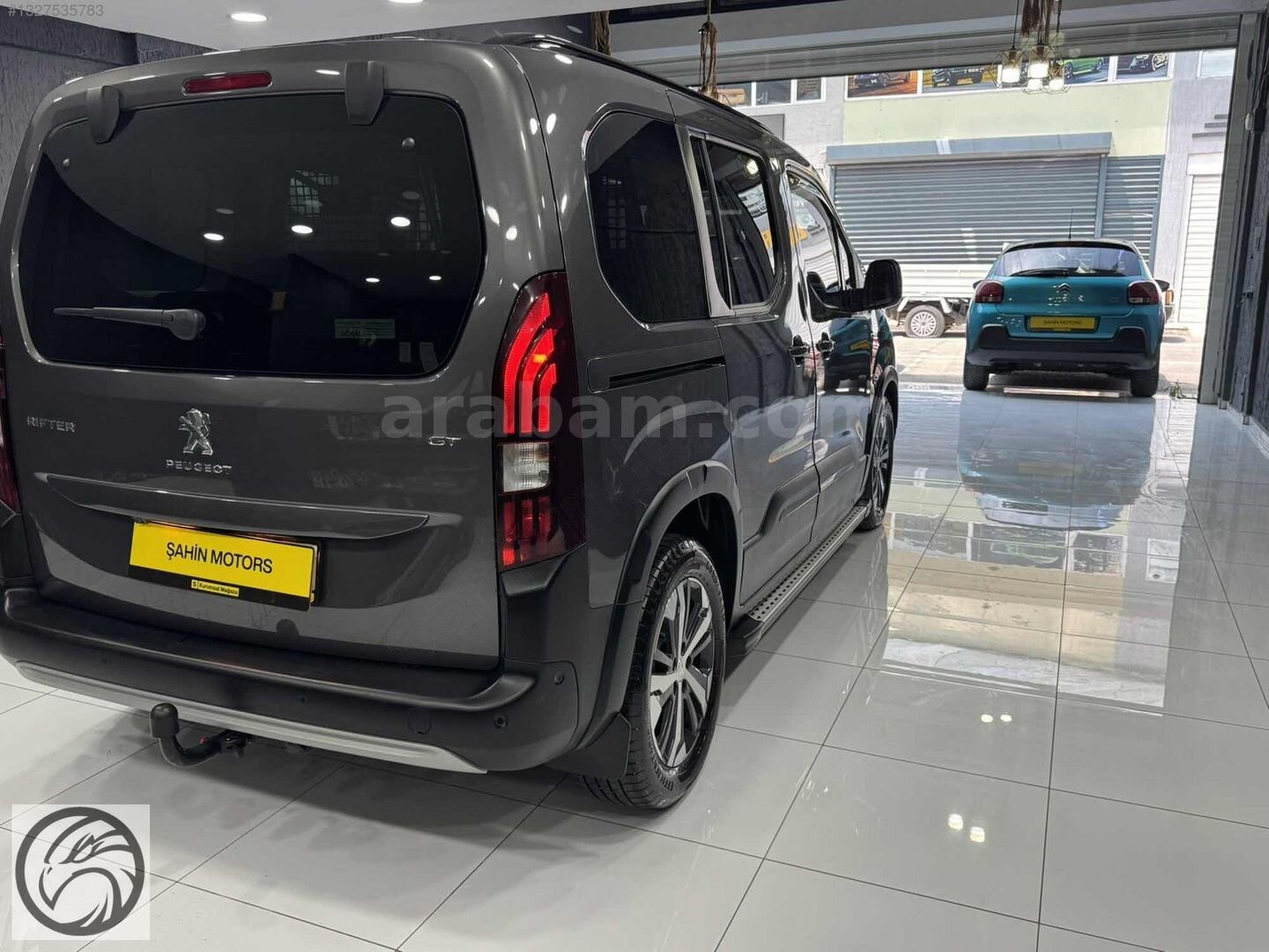 Galeriden Peugeot Rifter 1.5 BlueHDI GT 2023 Model Bursa 53.000 km Füme 5