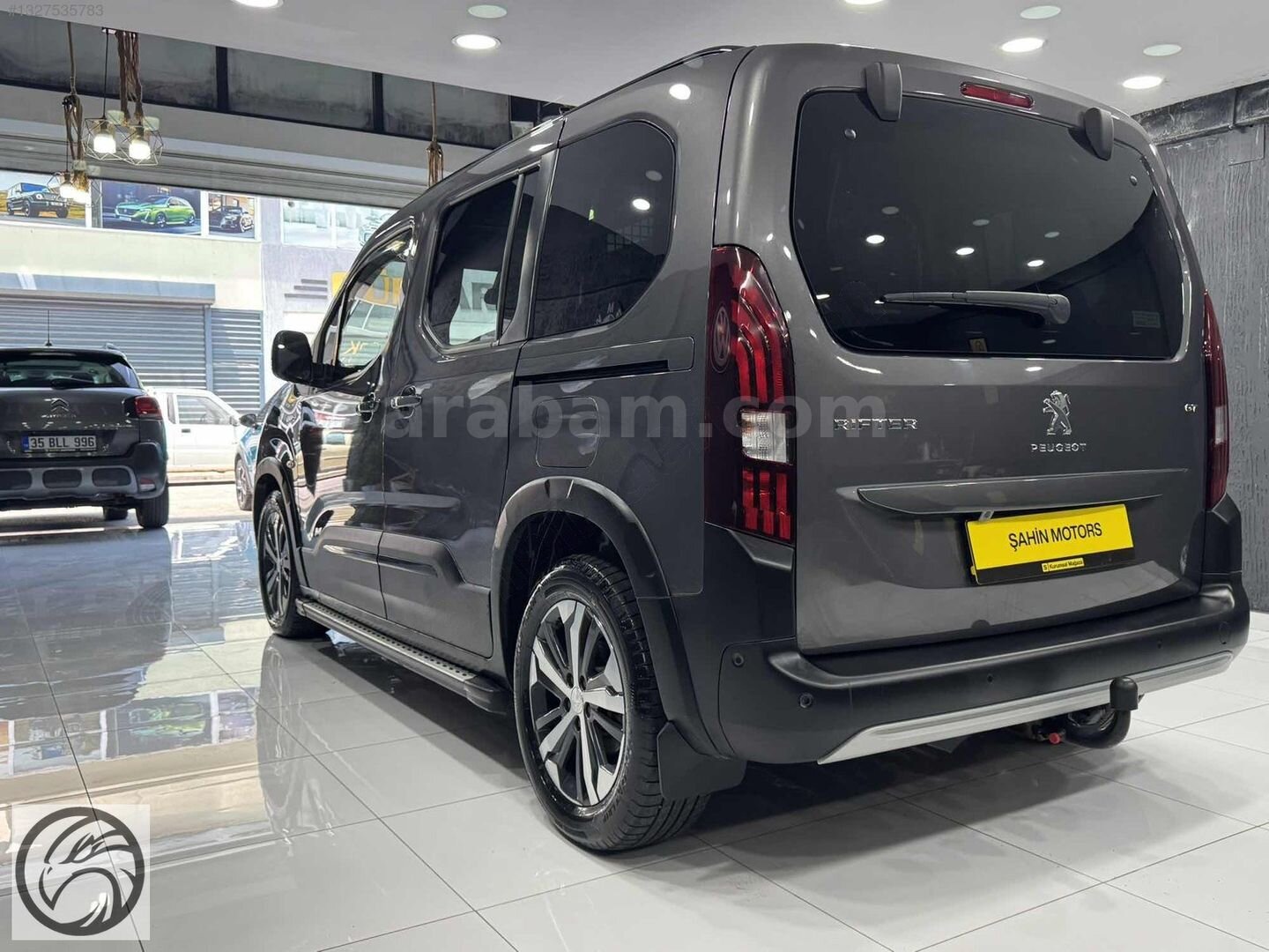 Galeriden Peugeot Rifter 1.5 BlueHDI GT 2023 Model Bursa 53.000 km Füme 6