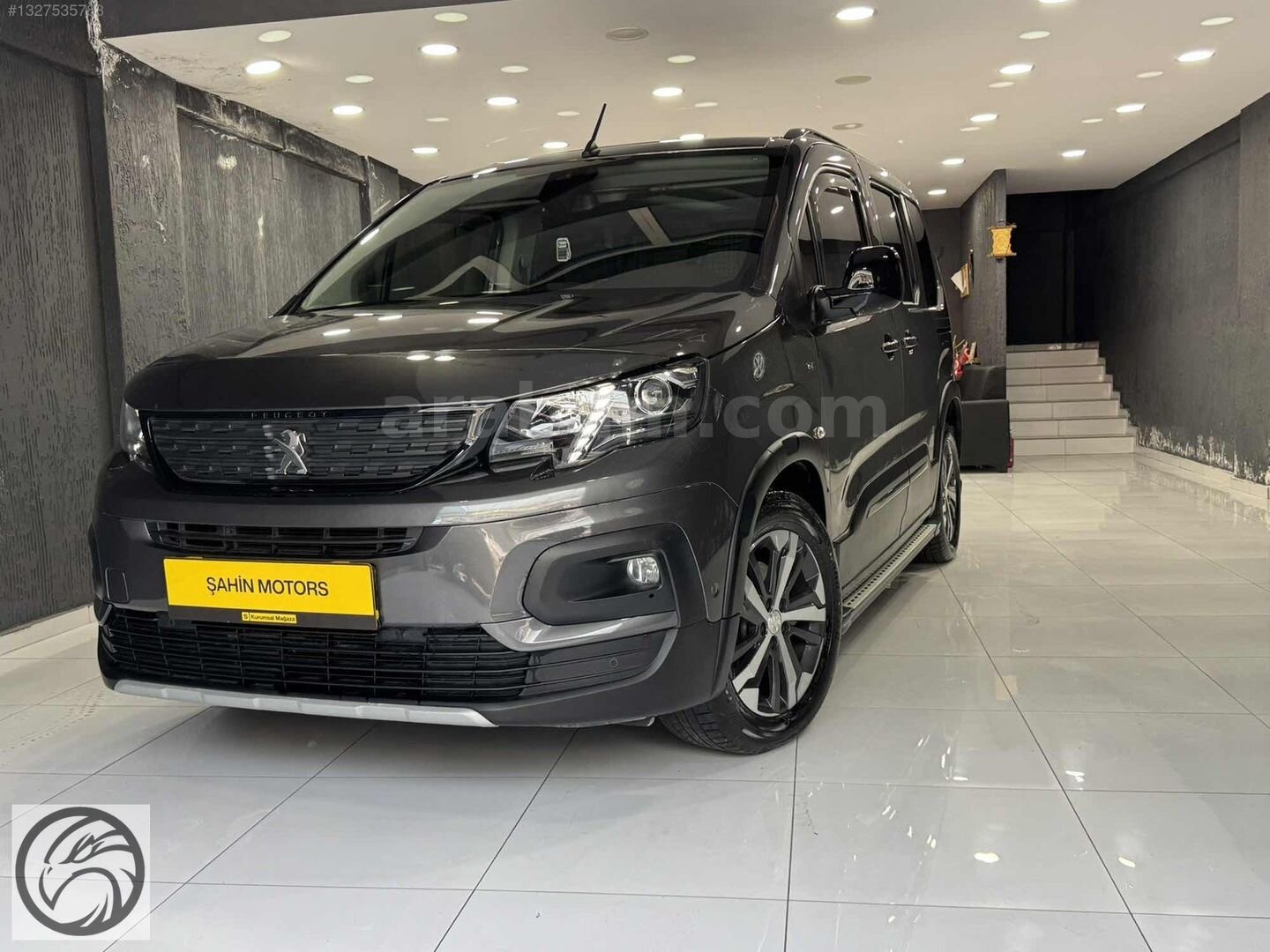 Galeriden Peugeot Rifter 1.5 BlueHDI GT 2023 Model Bursa 53.000 km Füme 7