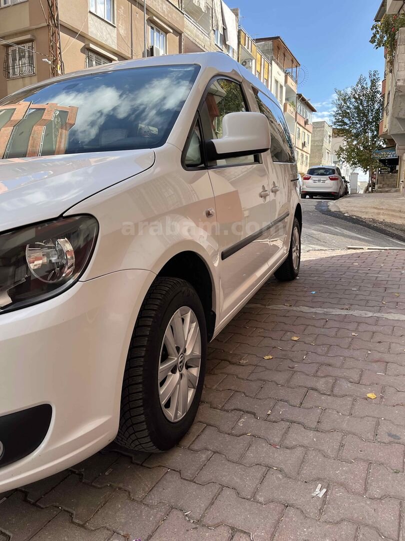 Sahibinden Volkswagen Caddy 1.6 TDI Comfortline 2014 Model Gaziantep 155.000 km Beyaz 3