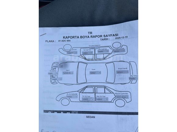 Orjinal 183bin KM Ağır Bakımları Yeni