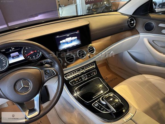 2017 MERCEDES-BENZ E180 EXCLUSİVE HATASIZ BOYASIZ İLK ELDEN