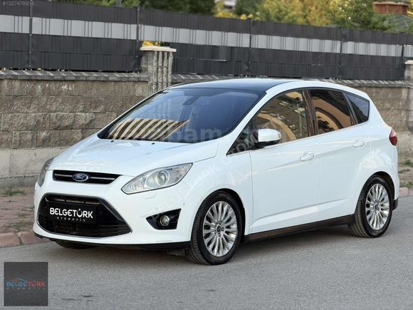 2012 MODEL 91.000 KMDE BOYASIZ CAM TAVANLI TİTANIUM X FORD C-MAX